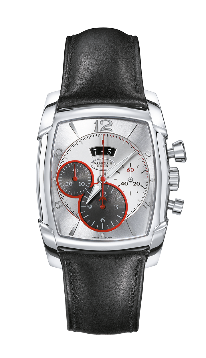 Parmigiani Fleurier PFC128-0000100-HC1442 : Kalpagraphe Stainless Steel / Silver / Calf