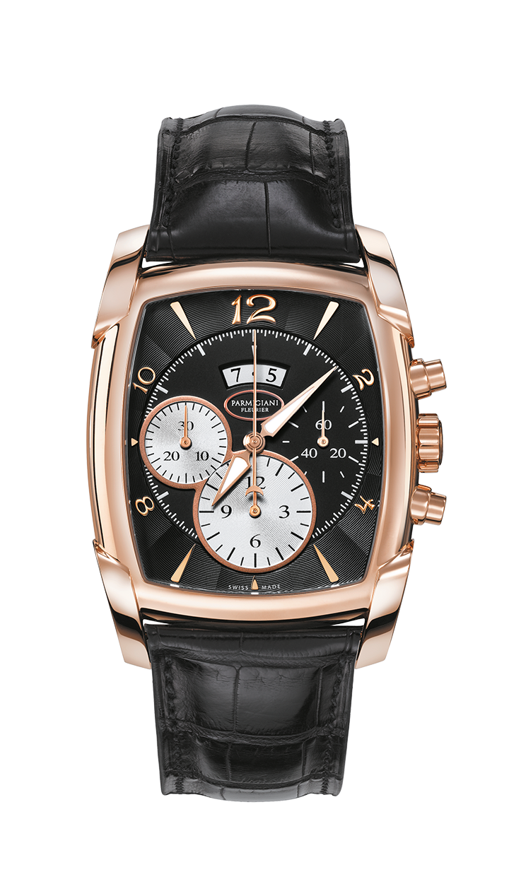 Parmigiani Fleurier PFC128-1001400-HA1441 : Kalpagraphe Rose Gold / Black / Alligator