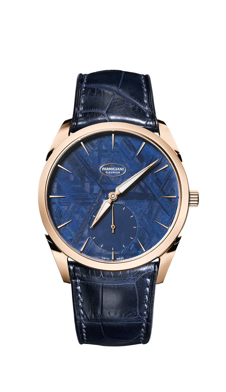 Parmigiani Fleurier PFC267-1000600-HA3141 : Tonda 1950 Rose Gold / Meteorite Blue / Alligator