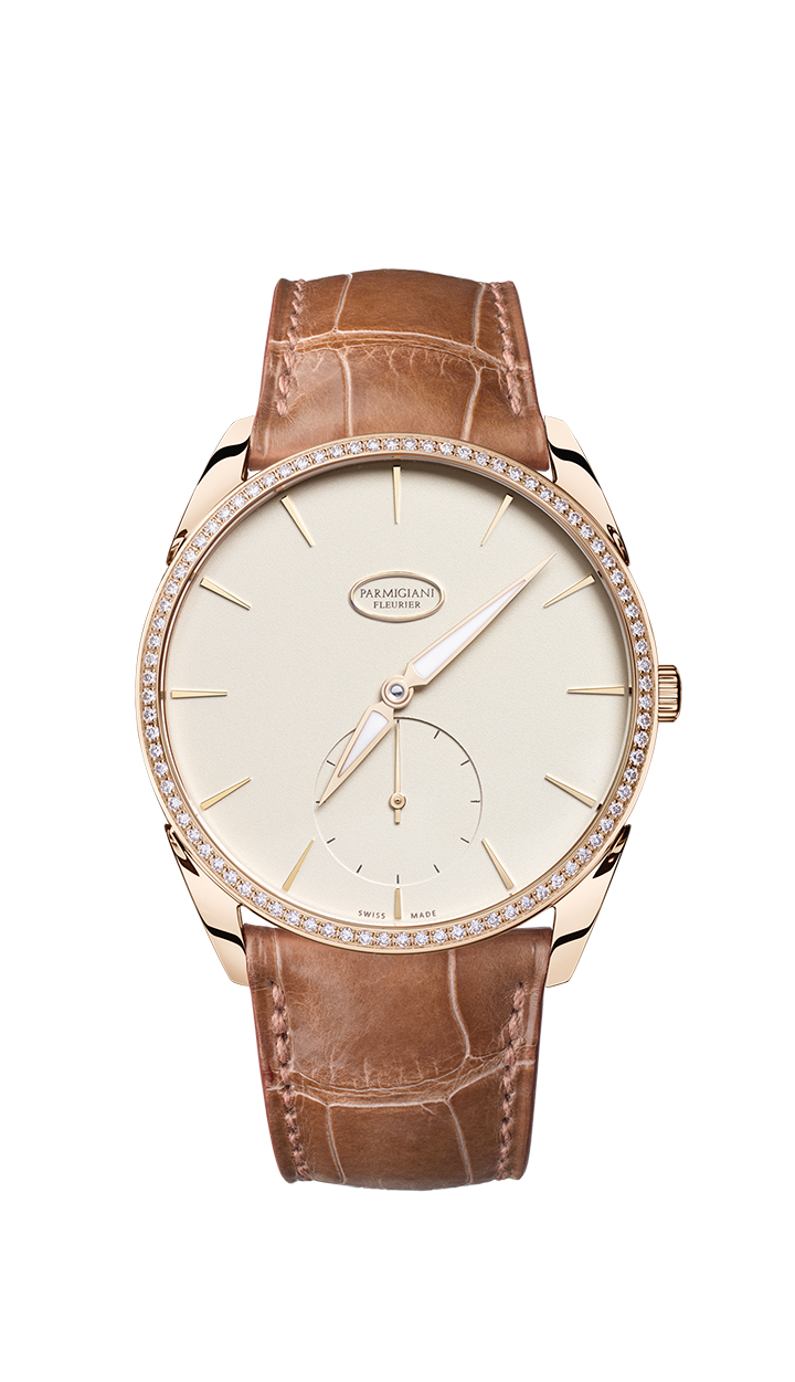Parmigiani Fleurier PFC267-1062400-HA3921 : Tonda 1950 Sertie Rose Gold / White