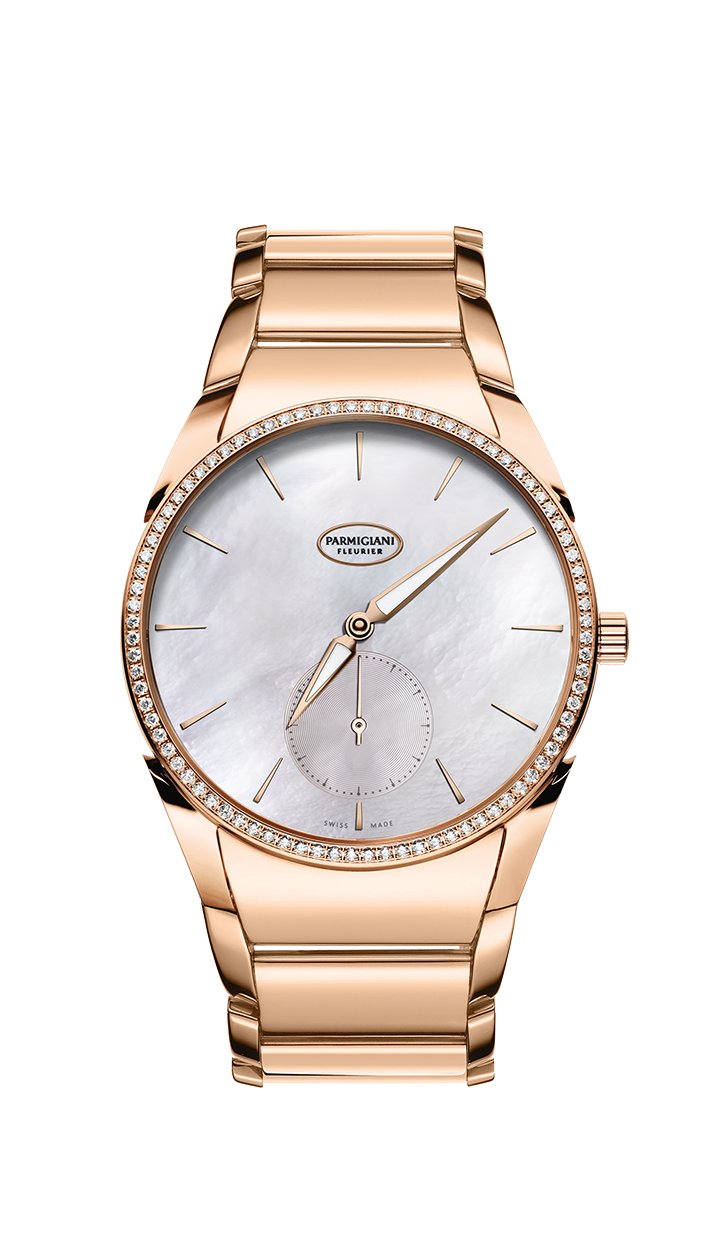 Parmigiani Fleurier PFC267-1063300-B10002 : Tonda 1950 Sertie Rose Gold / MOP / Bracelet