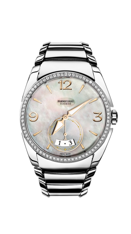 Parmigiani Fleurier PFC273-0063300-B00002 : Tonda Metropolitaine Stainless Steel / MOP / Diamond / Bracelet