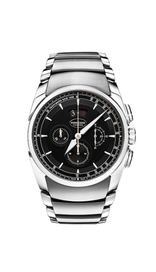 Parmigiani Fleurier PFC274-0001404-B33002 : Tonda Metrographe Stainless Steel / Black / Bracelet