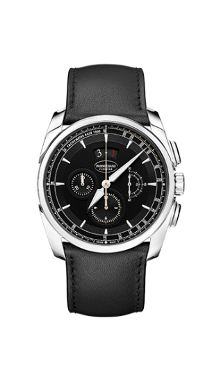 Parmigiani Fleurier PFC274-0001404-XC1442 : Tonda Metrographe Stainless Steel / Black / Strap