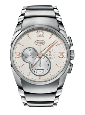 Parmigiani Fleurier  PFC274-0002400-B33002 : Tonda Metrographe Stainless Steel / White / Bracelet