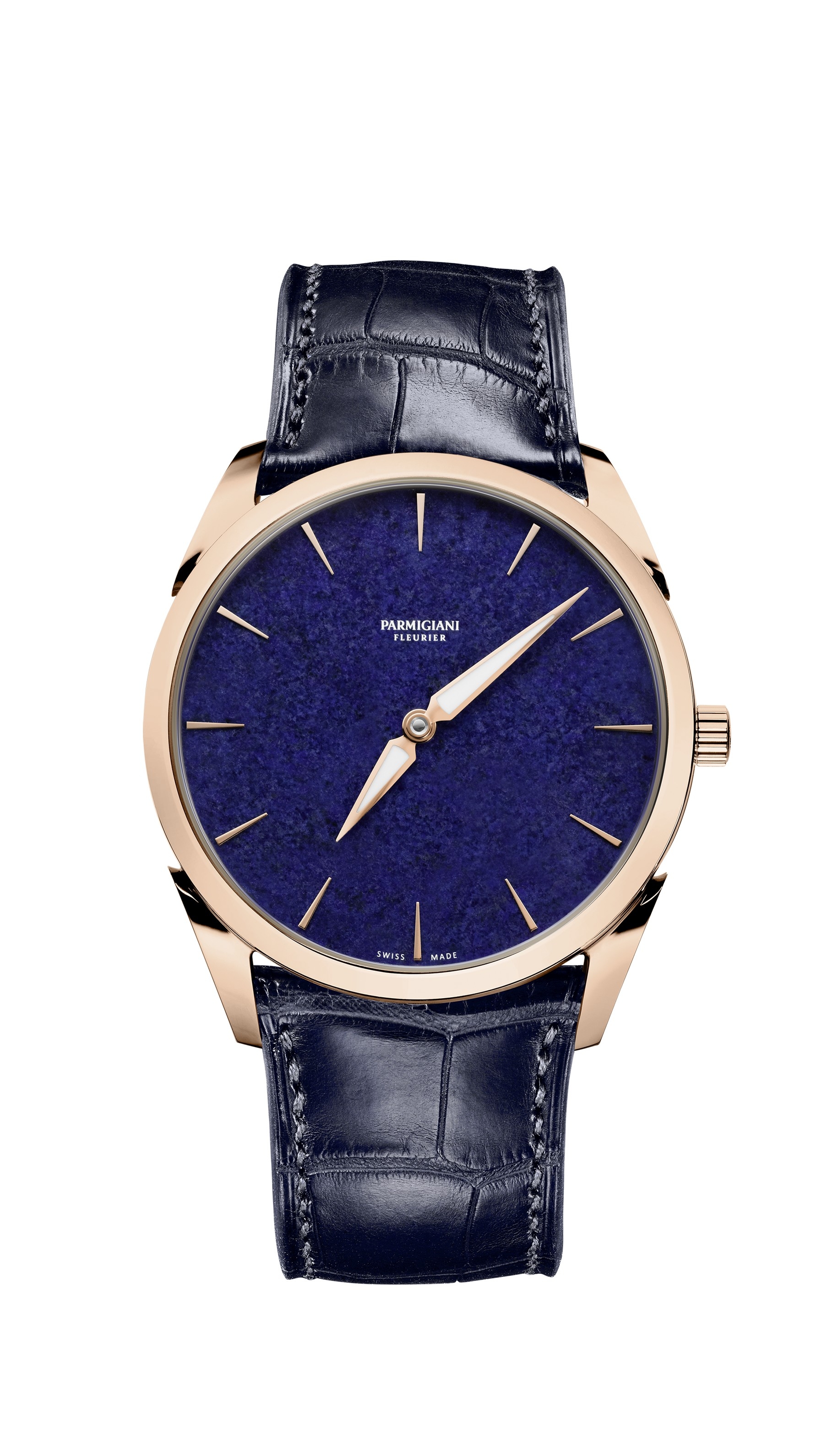 Parmigiani Fleurier PFS288-1002500-HA3141 : Tonda 1950 Rose Gold / Lapis Lazuli / Alligator