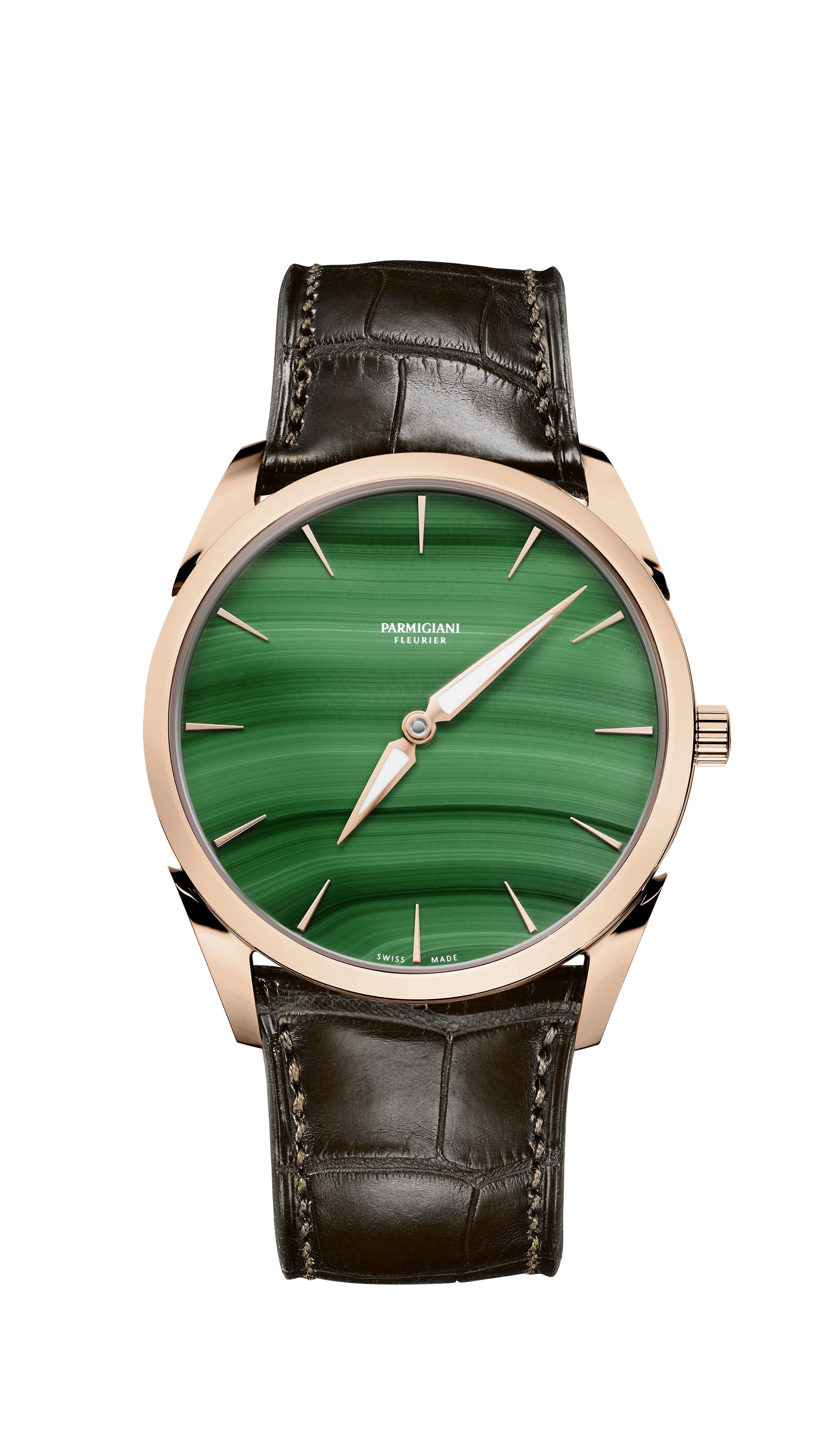 Parmigiani Fleurier PFS288-1004100-HA1241 : Tonda 1950 Rose Gold / Malachite / Alligator