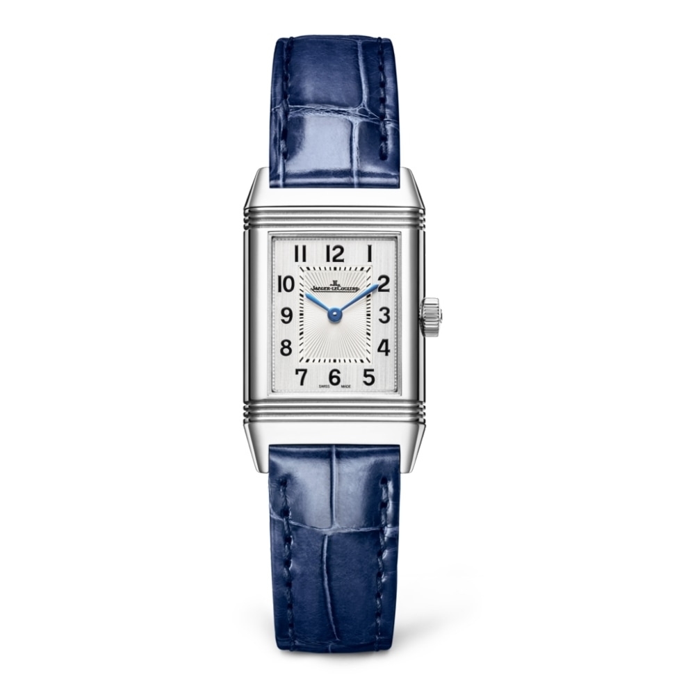 Jaeger-LeCoultre Q2608440 : Reverso Classic Small Stainless Steel / Silver / Alligator