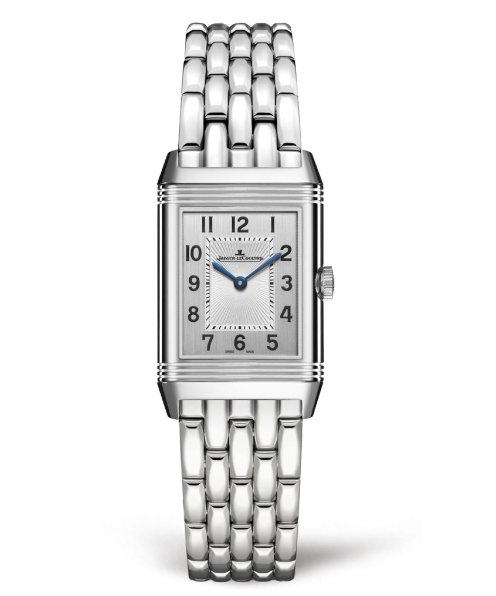 Jaeger-LeCoultre Q2668130 : Reverso Classic Small Duetto Stainless Steel / Silver / Bracelet