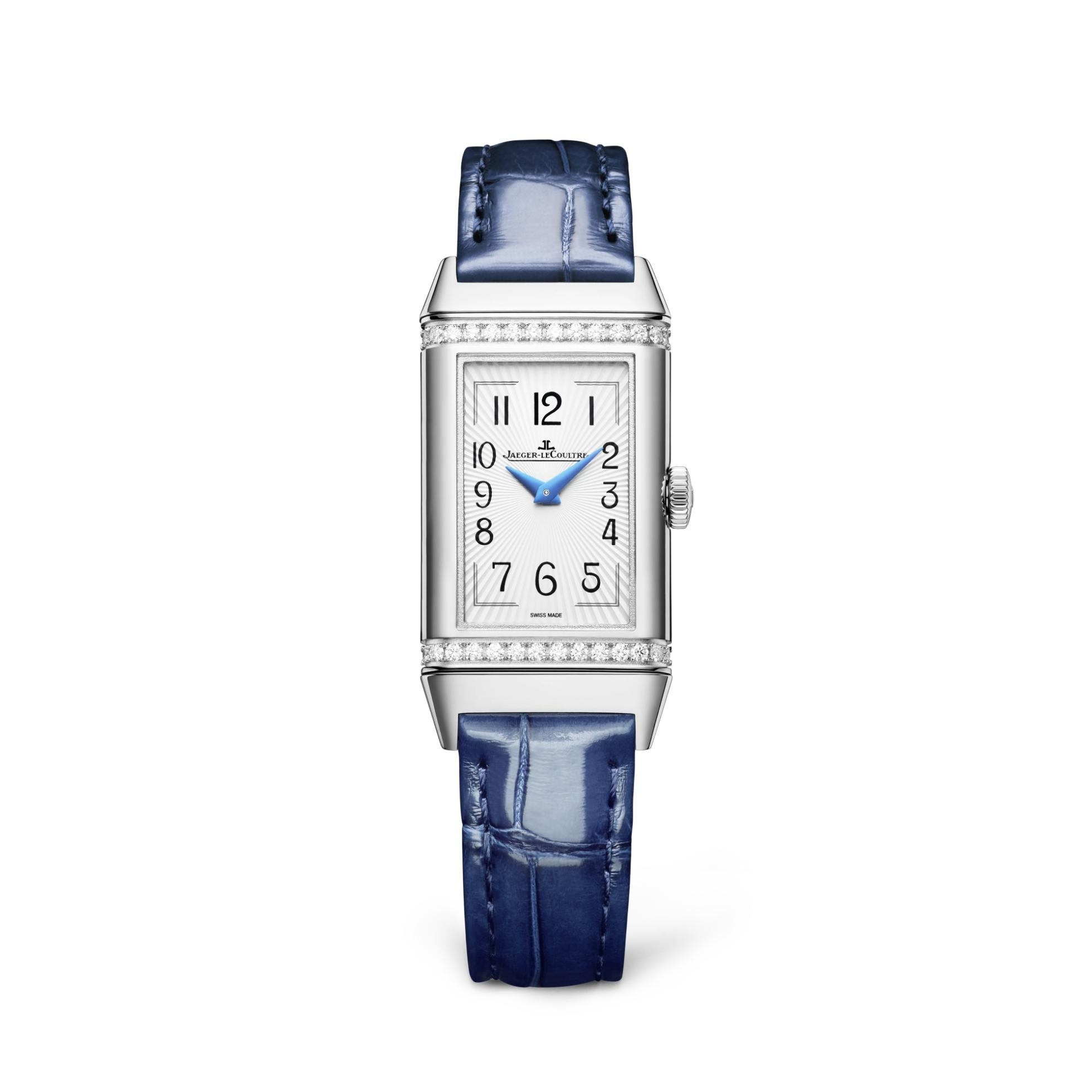 Jaeger-LeCoultre Q334848J : Reverso One Duetto Stainless Steel / Silver /  Alligator