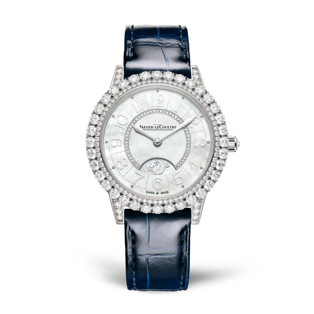 Jaeger-LeCoultre Q3433570 : Rendez-Vous Dazzling Night & Day White Gold / MOP / Alligator