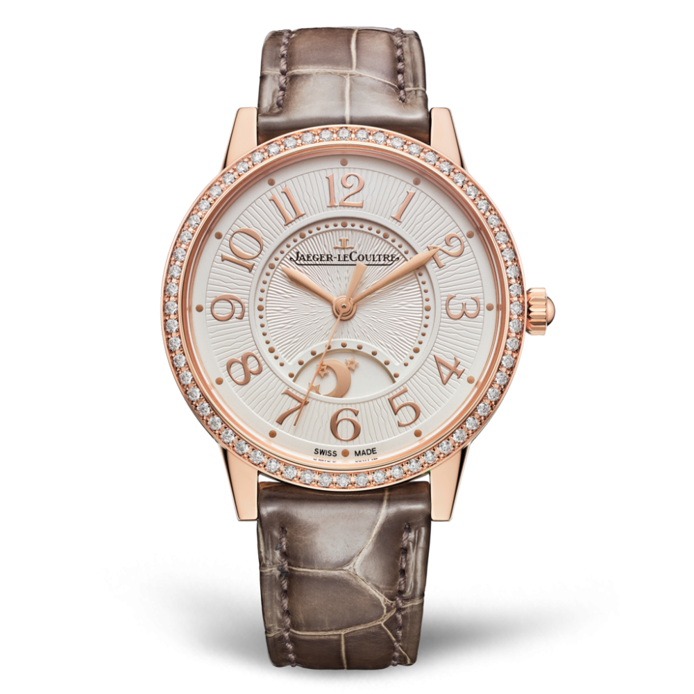 Jaeger-LeCoultre Q3442440 : Rendez-Vous Night & Day Medium Pink Gold - Diamond / Silver