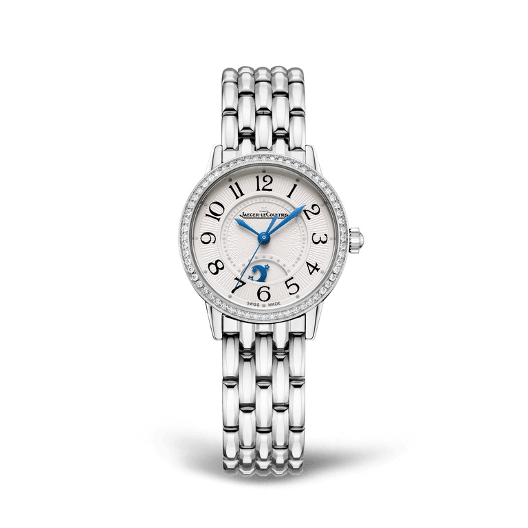 Jaeger-LeCoultre Q3468130 : Rendez-Vous Night & Day Small Stainless Steel - Diamond / Silver / Bracelet