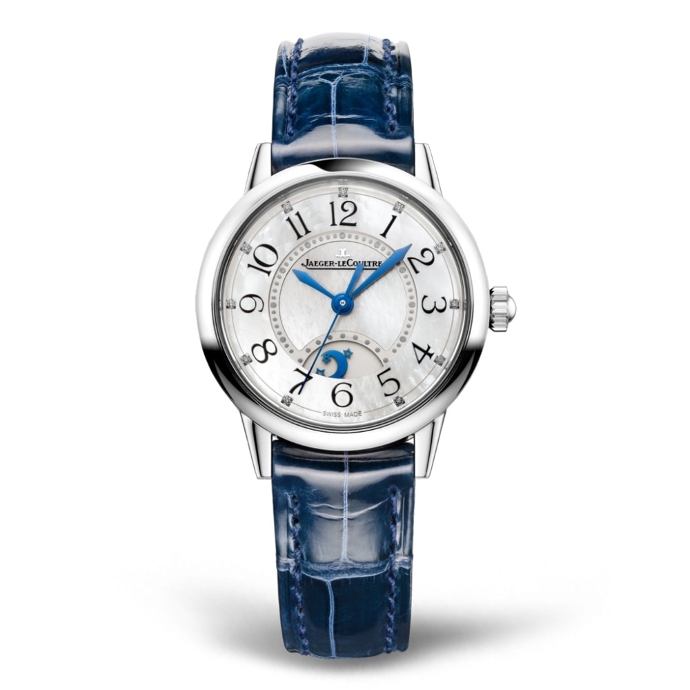 Jaeger-LeCoultre Q3468410 : Rendez-Vous Night & Day Small Stainless Steel / MOP / Alligator