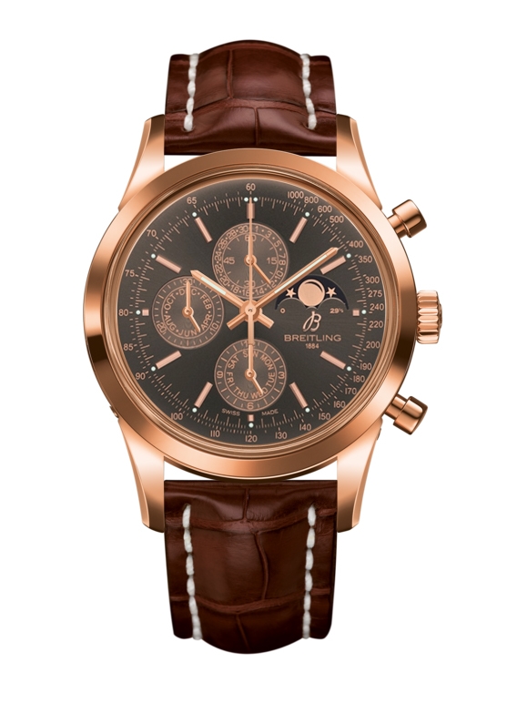 Breitling R19310C6.Q601.739P : Transocean Chronograph 1461 Red Gold / Bronze / Croco / Boutique
