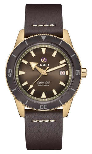 Rado R32504306 : HyperChrome Captain Cook 42 Bronze / Brown