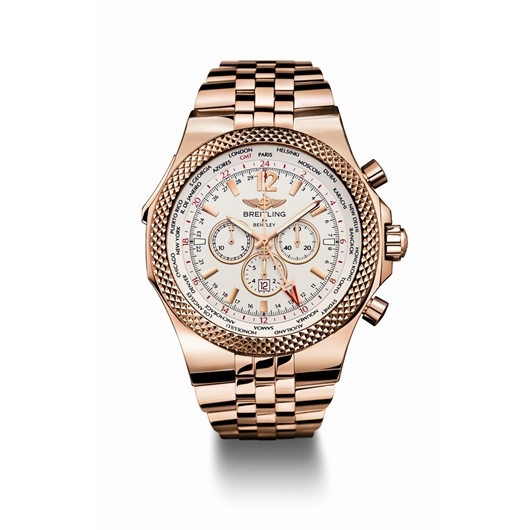 Breitling R4736212.G665 : Breitling for Bentley GMT Gold / Silver