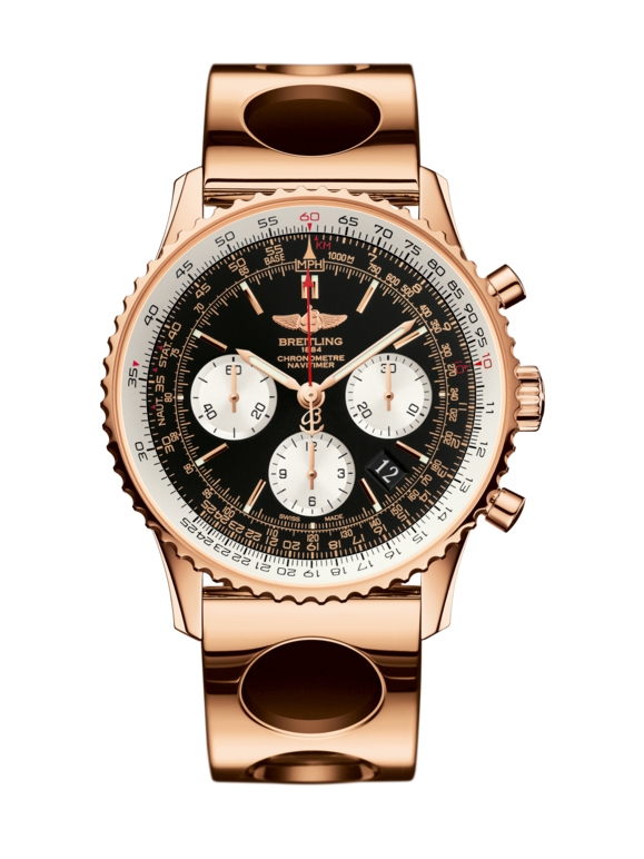 Breitling RB012012/BA49/220R : Navitimer 01 43 Red Gold / Black / Air Racer