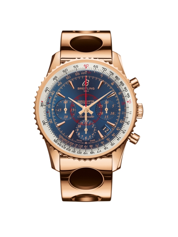 Breitling RB013012.C896.223R : Montbrillant 01 Red Gold / Aurora Blue / Air Racer