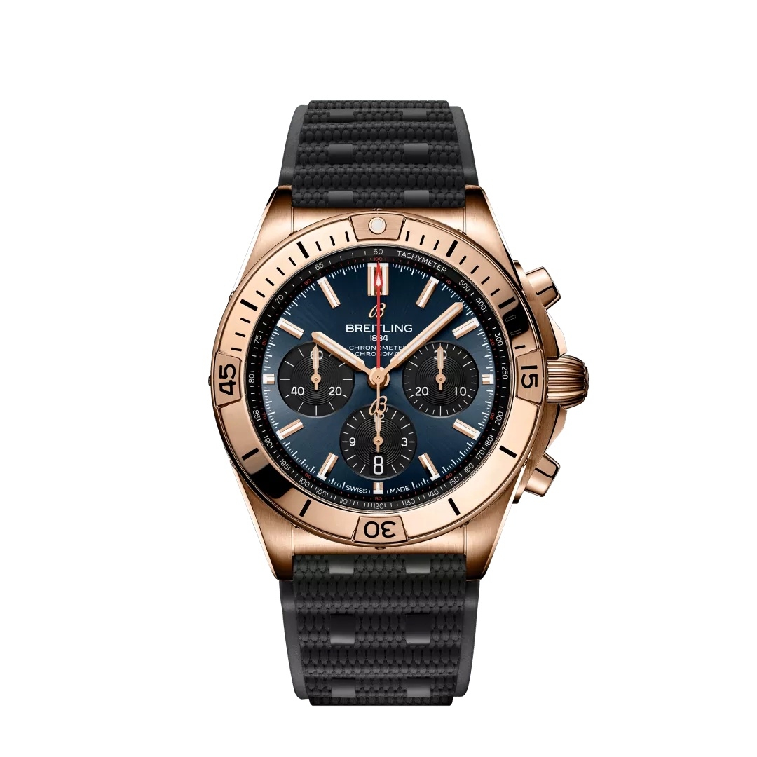 Breitling RB01343A1C1S1 : Chronomat B01 42 Super Bowl LVIII / Rubber