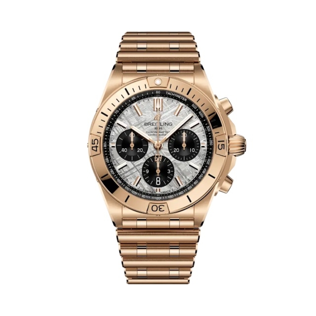 Breitling RB01347A1F1R1 : Chronomat B01 42 Red Gold / Erling Haaland / Rouleaux