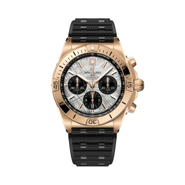 Breitling RB01347A1F1S1 : Chronomat B01 42 Red Gold / Erling Haaland / Rubber