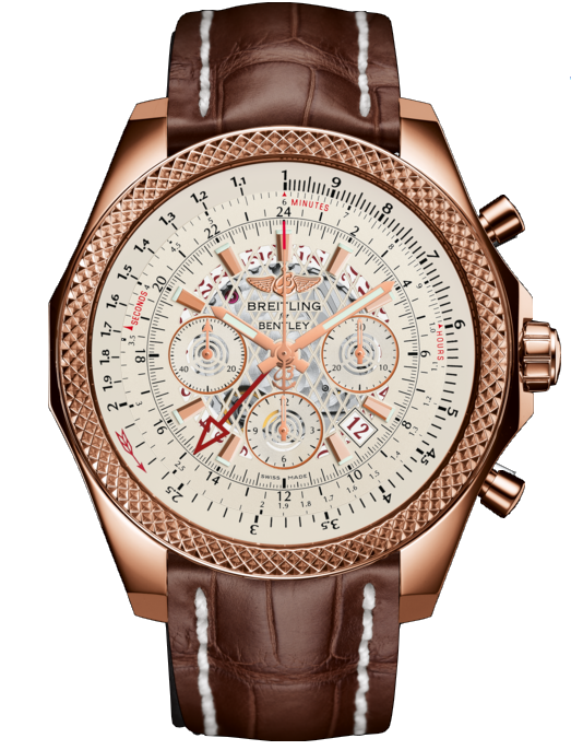 Breitling RB043112.G775.757P.R20.D1 : Breitling For Bentley B04 GMT Gold Silver