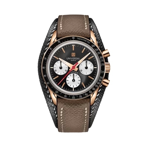 Universal Geneve RU281121B1X1 : Universal Genève Tribute to Compax Red Gold / Black