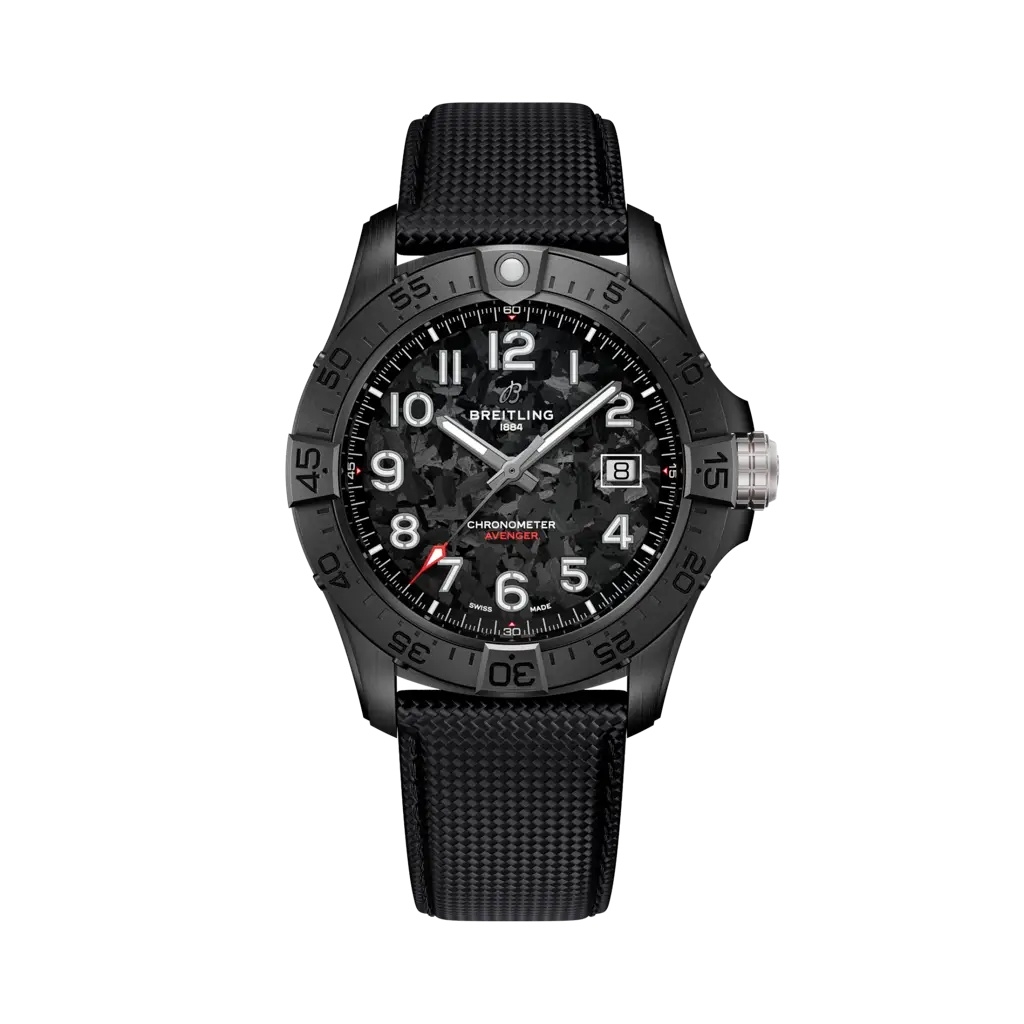 Breitling S17328101B1X1 : Avenger Automatic 42 Night Mission / Black