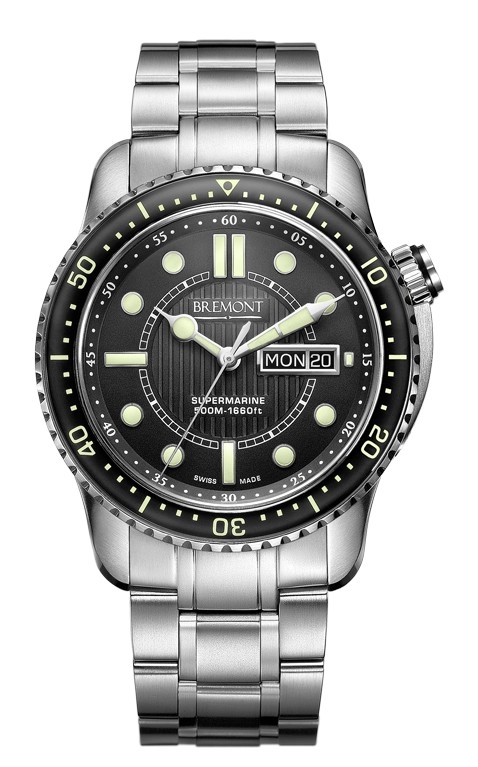 Bremont S500BKbr : Supermarine S500 Bracelet