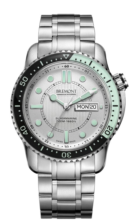 Bremont S500SIbr : Supermarine S500 Silver Bracelet