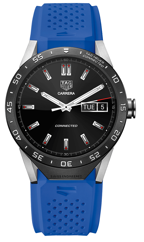 TAG Heuer SAR8A80.FT6058 : Carrera Connected Blue Strap