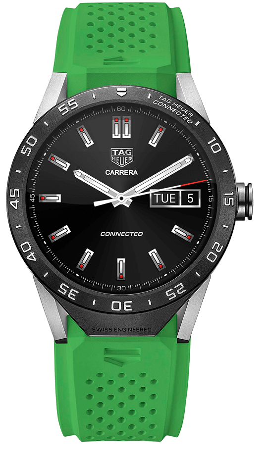 TAG Heuer SAR8A80.FT6059 : Carrera Connected Green Strap