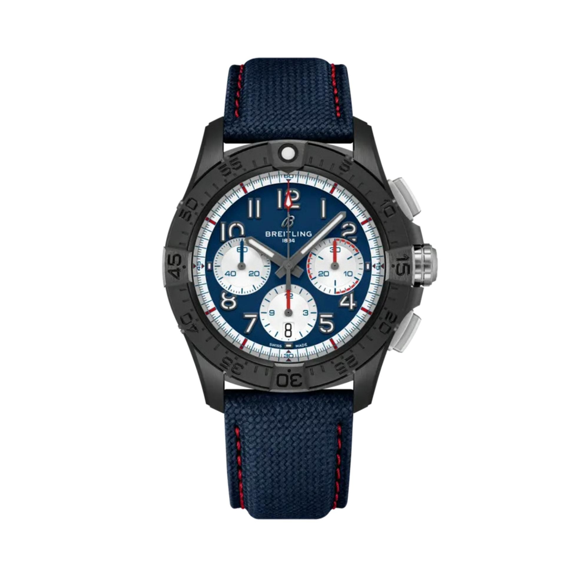 Breitling SB01464A1C1X1 : Avenger B01 Chronograph 42 Night Mission / America 250
