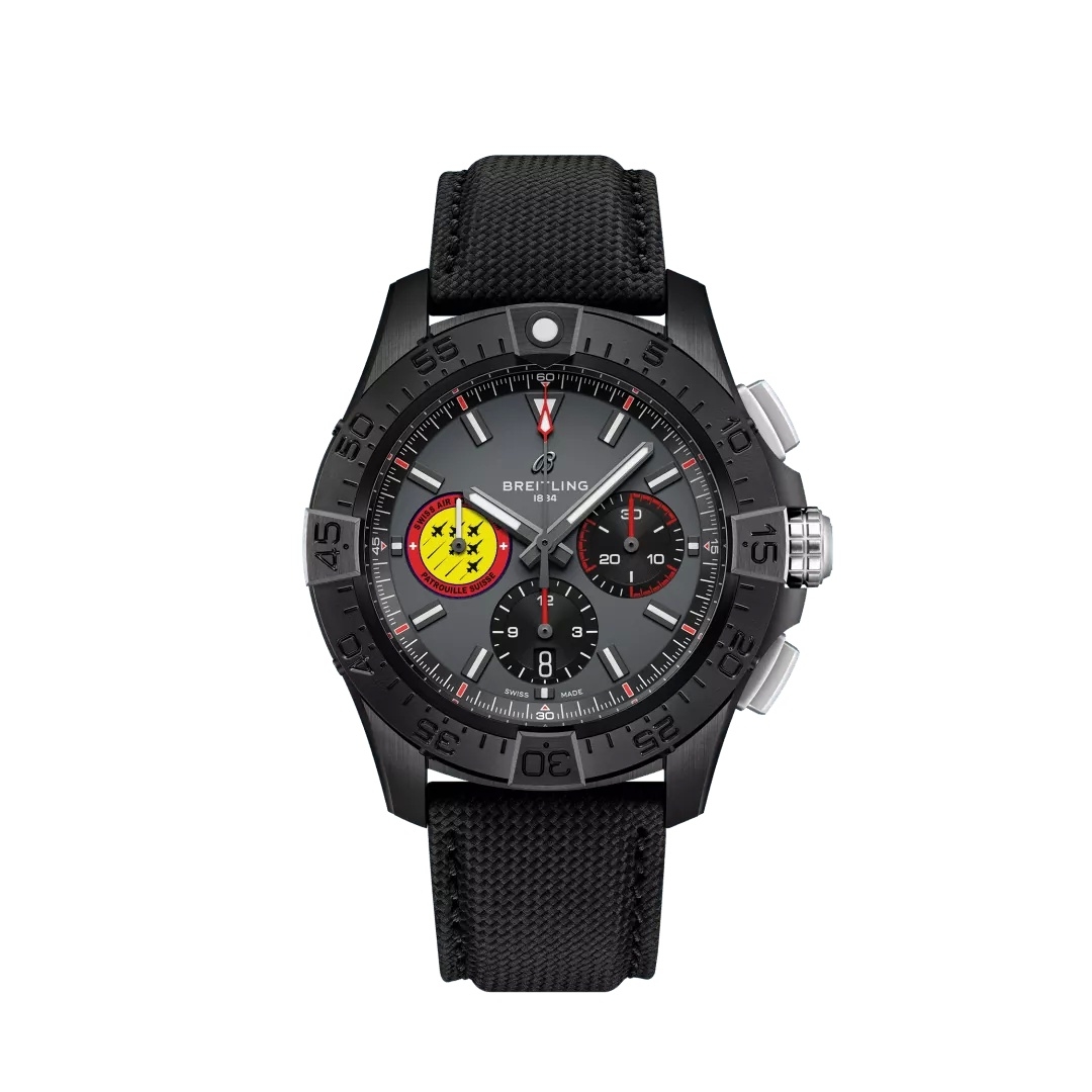 Breitling SB01471A1B1X1 : Avenger B01 Chronograph 44 Ceramic / Swiss Air Force Team