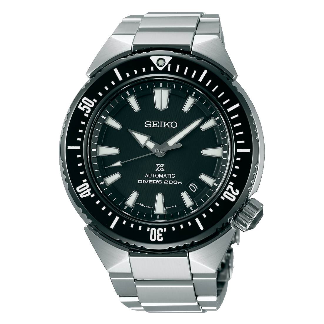 Seiko SBDC039 : Prospex Diver Trans Ocean Stainless Steel / Black / Bracelet
