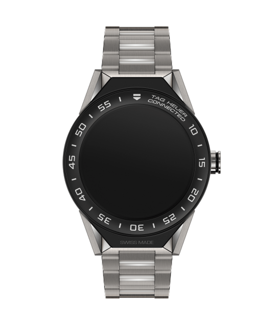 TAG Heuer SBF8A8001.10BF0608 : Carrera Connected Modular 45 Titanium / Ceramic / Bracelet