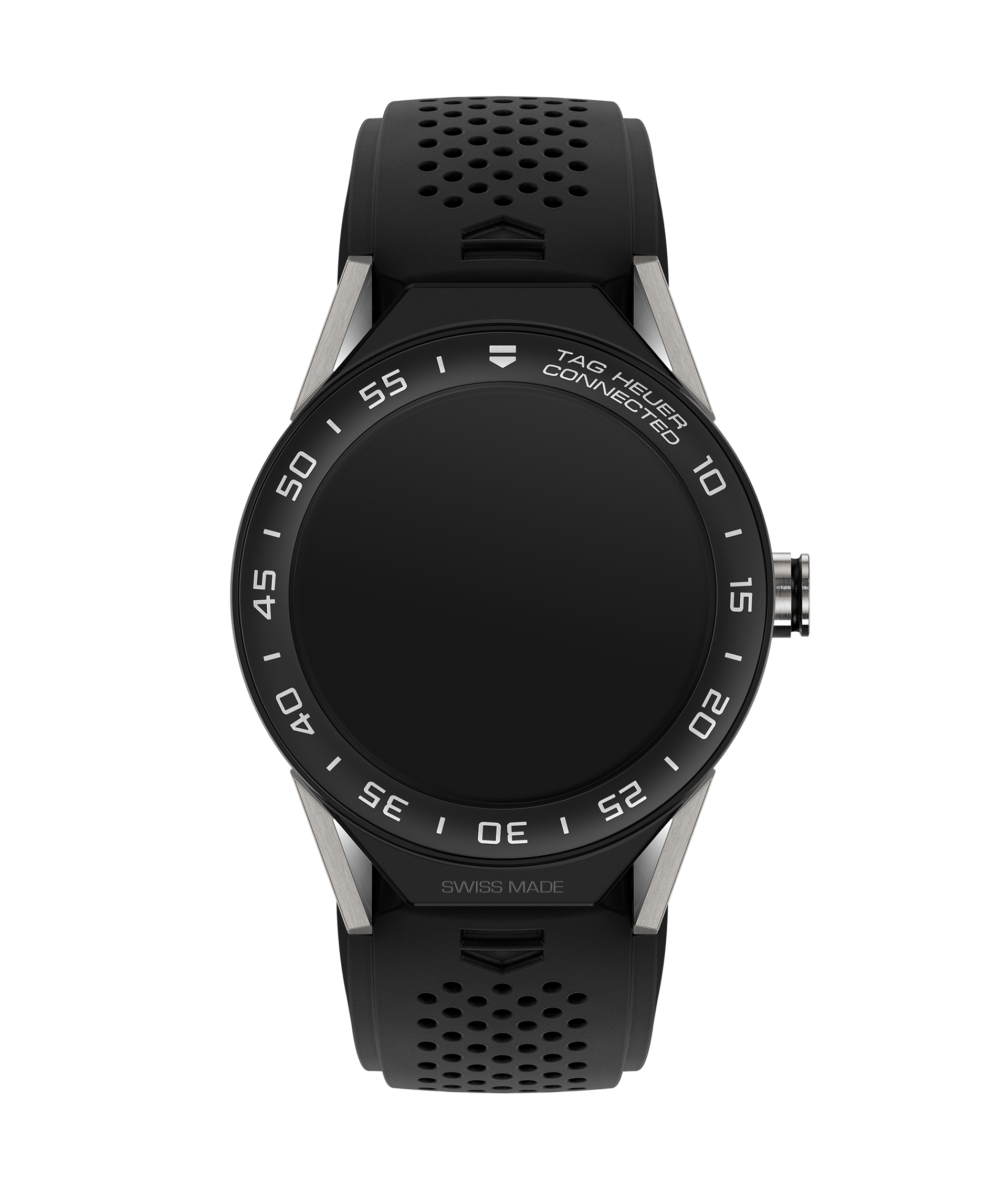 TAG Heuer SBF8A8001.11FT6076 : Carrera Connected Modular 45 Titanium / Ceramic / Black Rubber