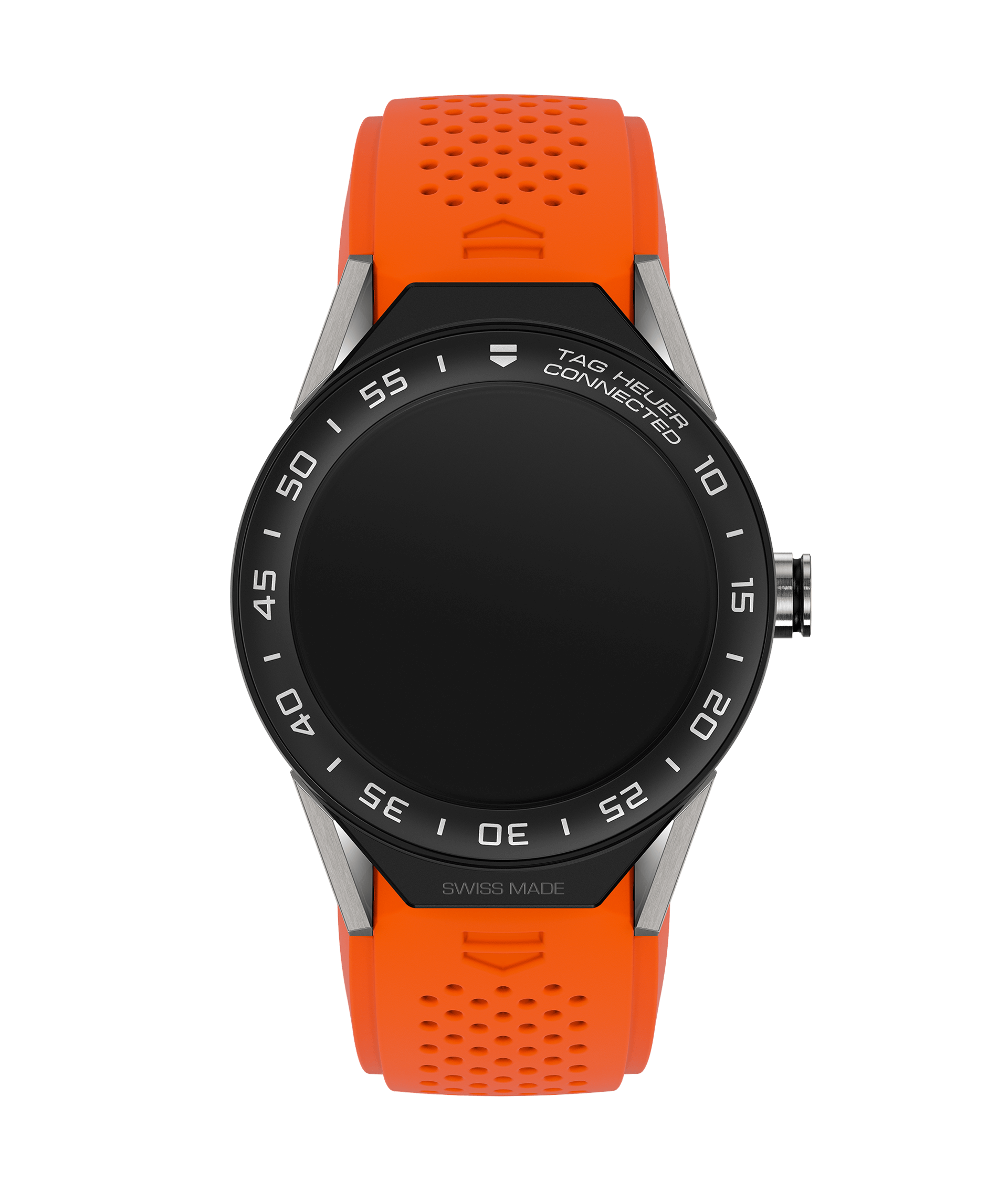 TAG Heuer SBF8A8001.11FT6081 : Carrera Connected Modular 45 Titanium / Ceramic / Orange Rubber
