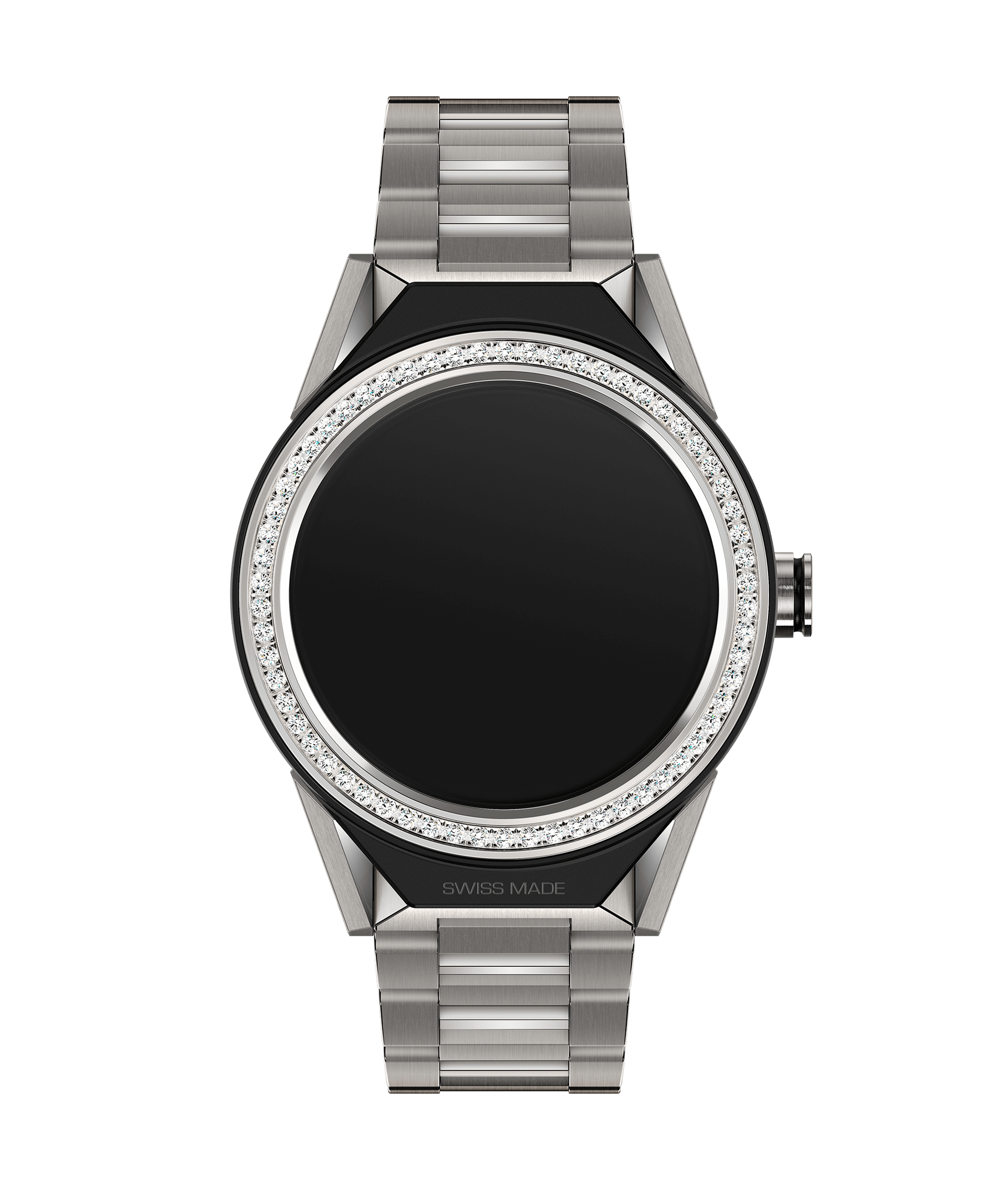 TAG Heuer SBF8A8011.10BF0608 : Carrera Connected Modular 45 Titanium / Diamond / Bracelet
