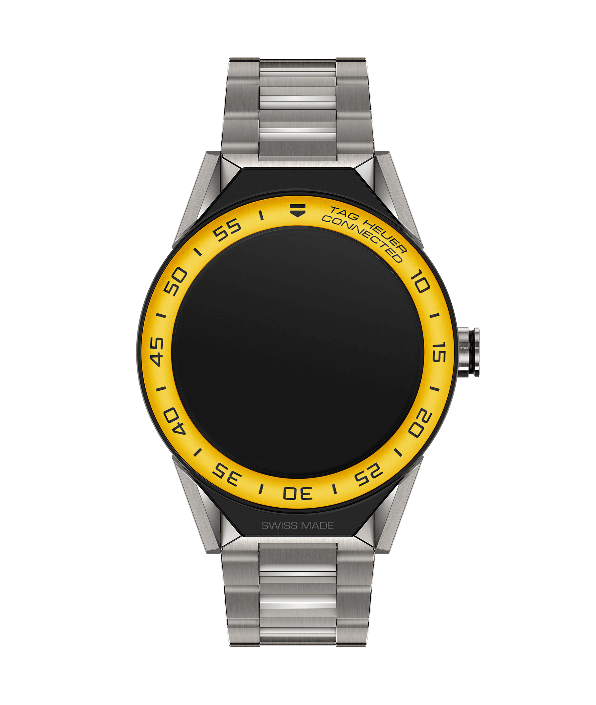 TAG Heuer SBF8A8017.10BF0608 : Carrera Connected Modular 45 Titanium / Yellow Aluminum / Bracelet