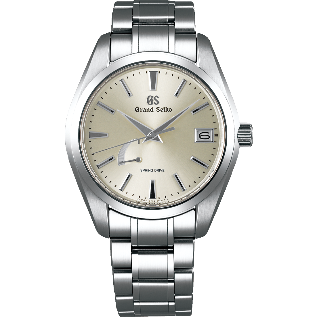 Grand Seiko SBGA201 : Spring Drive Stainless Steel / Champagne / Bracelet