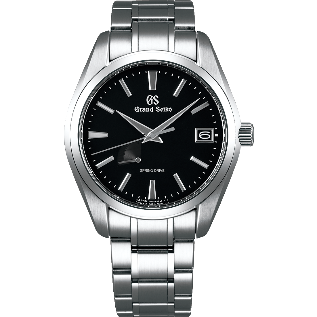 Grand Seiko SBGA203 : Spring Drive Stainless Steel / Black / Bracelet