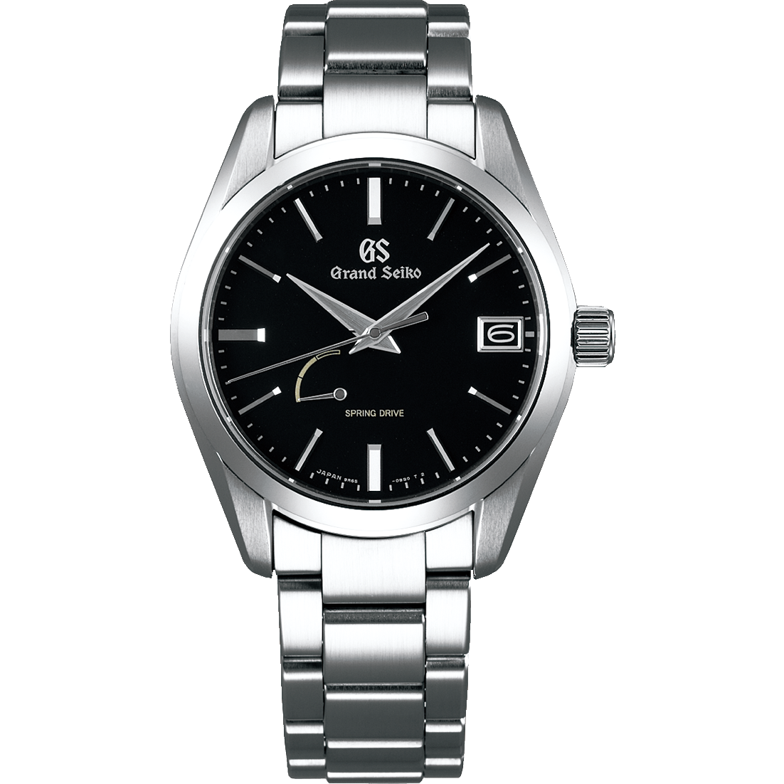 Grand Seiko SBGA285 : Spring Drive Stainless Steel / Black / Bracelet