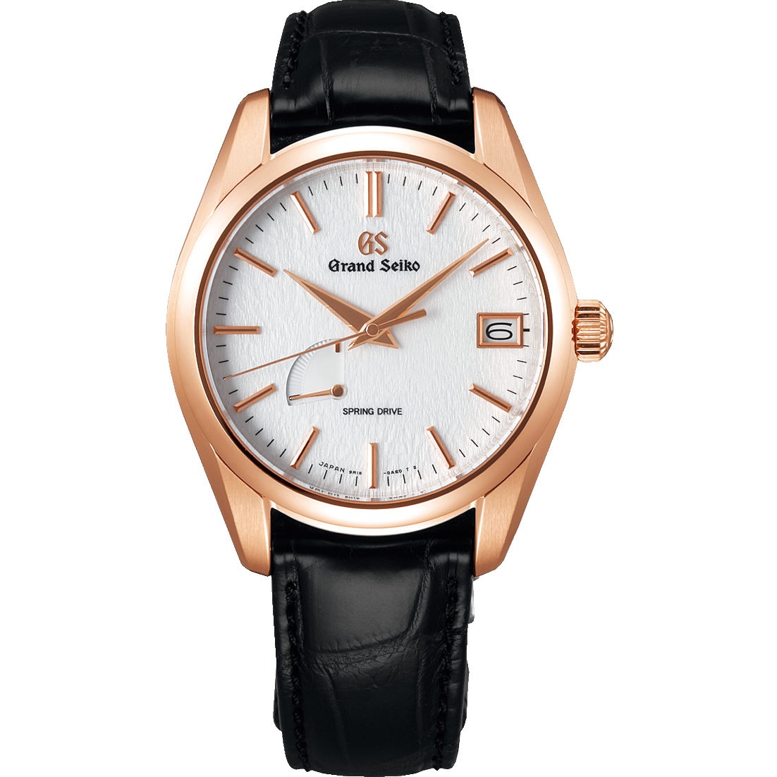 Grand Seiko SBGA292 : Spring Drive Pink Gold / Snowflake / Strap