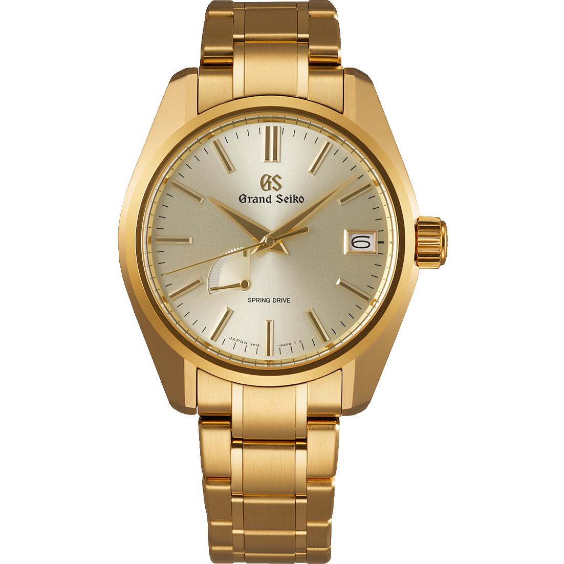 Grand Seiko SBGA362 : Spring Drive Yellow Gold / Silver / Bracelet