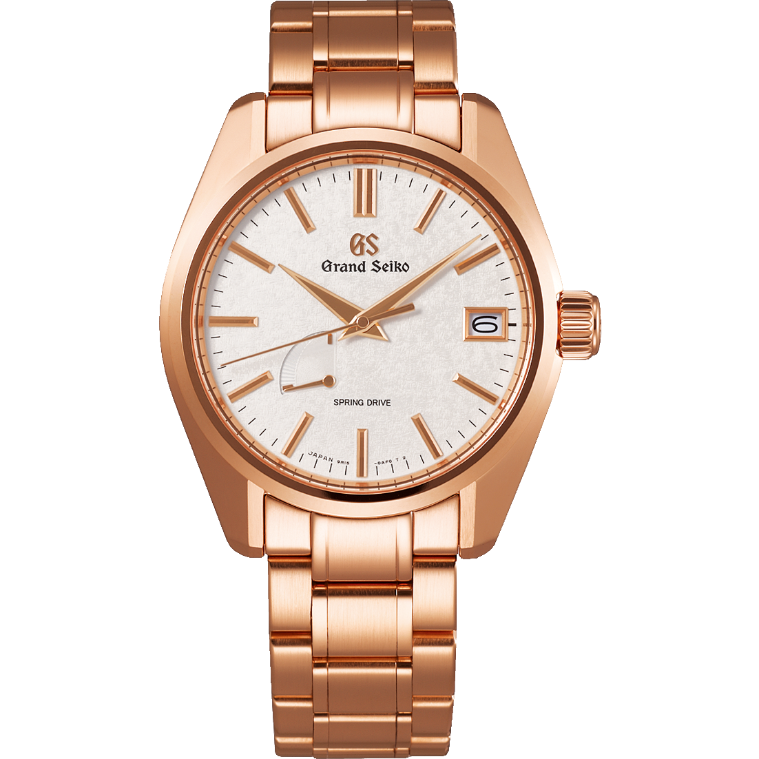 Grand Seiko SBGA364 : Spring Drive Pink Gold / White / Bracelet