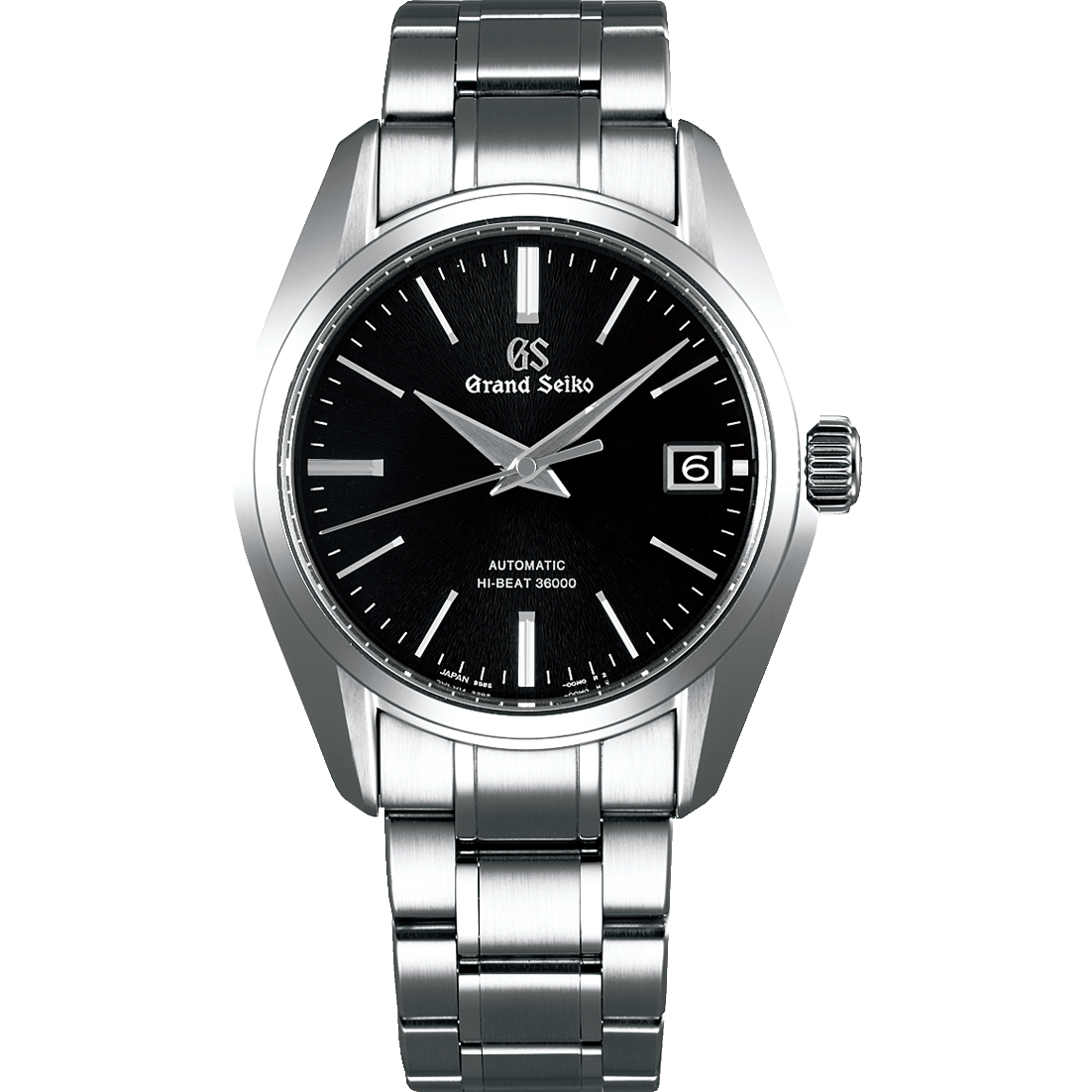 Grand Seiko SBGH205 : Automatic Hi Beat 36000 Stainless Steel / Black / Bracelet