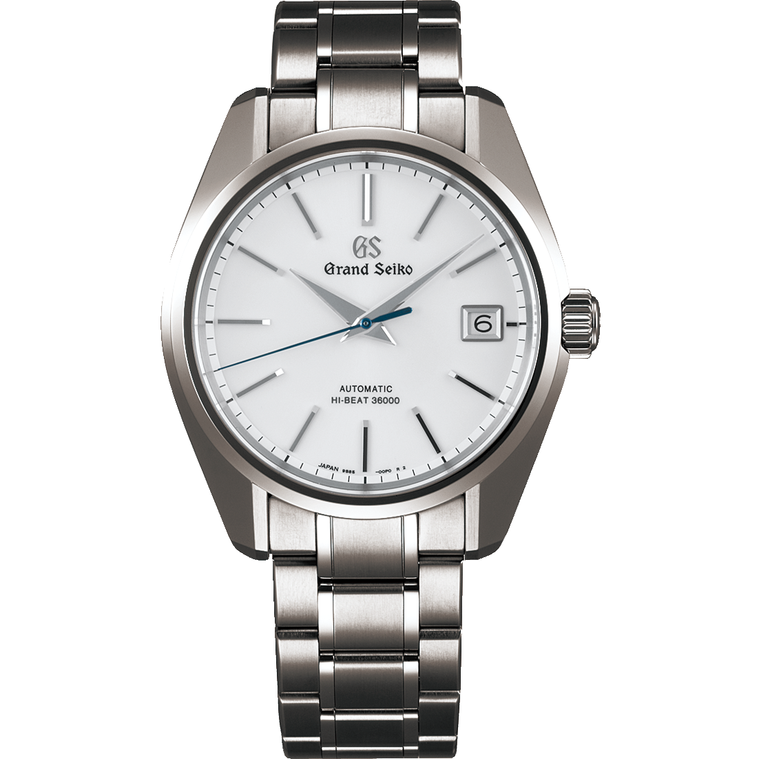 Grand Seiko SBGH243 : Automatic Hi Beat 36000 Titanium/ White / Bracelet
