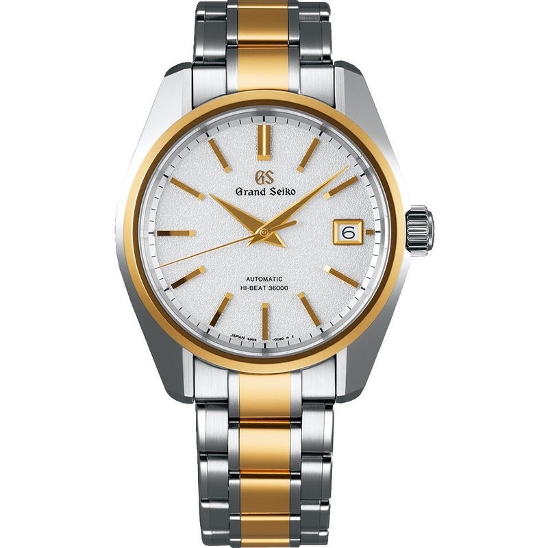 Grand Seiko SBGH252 : Automatic Hi Beat 36000 Stainless Steel / Yellow Gold / White / Bracelet
